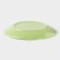 Board ceramic dining share "pastel", d = 27 cm, green color