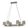 EDALE chandelier, 6x40W E27