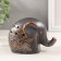 Souvenir Ceramics "Elephant. Ethnic patterns" Brown 8x12.5x9 cm