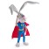 Gulliver soft toy "Super Hare", 41 cm