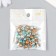 Beads for creativity plastic "Round. Gradient. Mermaid Blue Cream" D = 3-8mm, set 10 g 74595