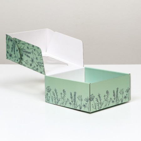 Self -charged box, with a window, "for you" 19 x 19 x 9 cm set 5 pcs-4