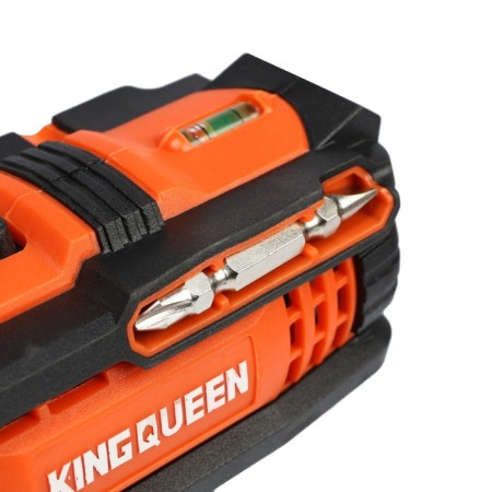 KingQueen KQ-101K, 18 V, 2x2 Ach, 25 Nm, 2 speeds, 450-1500 rpm, case, case-4