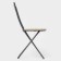 Set of folding chairs "Nika 1", 2 pcs, ivory color