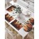 A set of napkins for setting the table "Autumn city in sunset", rectangular, size 32x46 cm, 4 pcs
