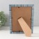 Photo frame MDF 13x18 cm "Scottish cage on dark brown" 1.5x16x21 cm