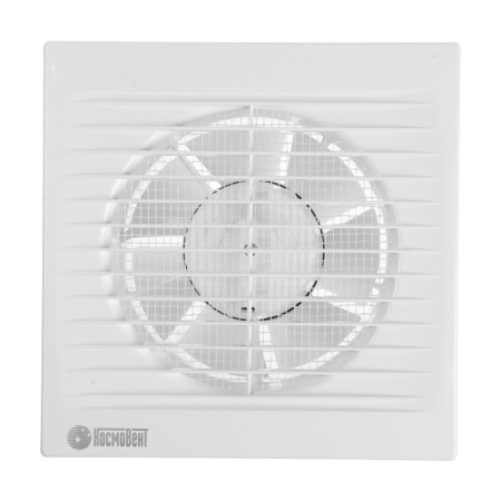 Exhaust fan "Cosmetic" B125VKSH, D = 125 mm, 12 W, 222 m³/h, with shutdown, bearing