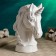 Piggy bank "Unicorn" 24x21cm, white