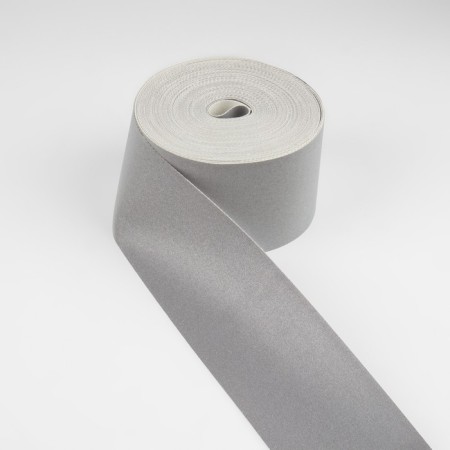 The tape is refractory, reflective, 50 mm, 10 ± 1 m, the color is gray-1