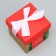 Folding box “Dreams will come true”, 10 x 10 x 10 cm, New Year