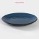 Plate ceramic dessert shade "gloss", d = 20 cm, blue color