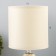Lamp "Devora" 1he14 40W white-gray 12.5x12.5x26 cm Risalux