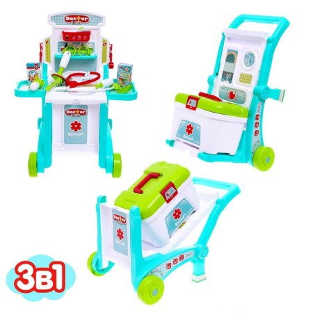 Dr.'s game set “Doctor Table” with accessories, 3 assembly options-4