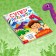 A book with the tasks "dinosaurs", engraving, stickers, printing 3 pcs.