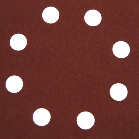 Circle of abrasive grinding under the "Velcro" tundra, perforated, 125 mm, P800, 10 pcs.-2