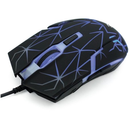 Mouse call 701G Black optical (3600DPI) USB for a laptop (6but)-5