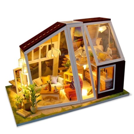 Interior designer Hobby Day Minihouse “The 21st Century Hut”, Rumbox