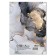 A4 notebook 80 sheets in the Calligrata line "Marble white with gold", covered cardboard, block No. 2, whiteness 75% (gray sheets)