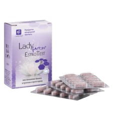 Lady Factor Estrotest tablets, a balance of sex hormones, 30 pieces of 800 mg.