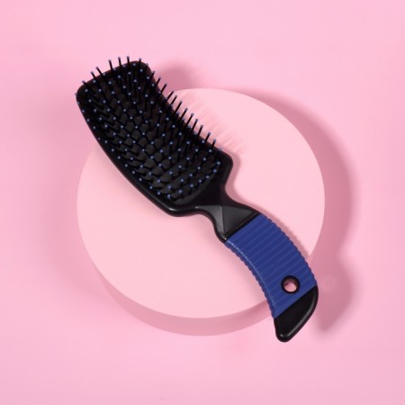 Comb massage, rubberized pen, 5 × 21 cm, color mix-2