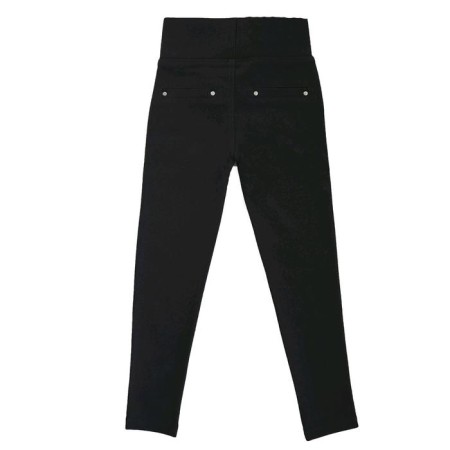 Pants for girls, height 116 cm, black color-2
