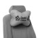 Pillow on the headrest Matech Bone Comfort Line, 38 x 25 x 10 cm, gray