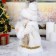 Snow Maiden "chic, in a white-gold fur coat and hat" moves, 29 cm