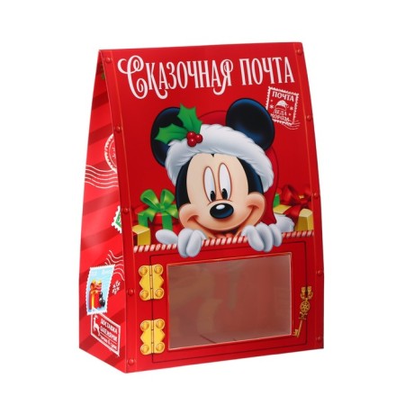Folding box, New Year's "Fairytale Mail", 20 x 28.1 x 10 cm, Mickey Mouse and his friends-2