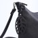 Richet Cross-Boda Bag on a zipper, external pocket, gray color