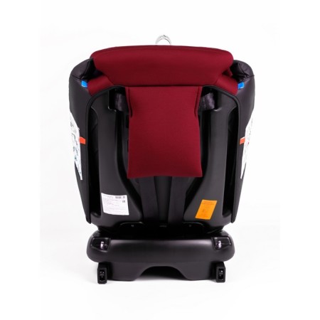 AMAROBABY BRILIANT, ISOFIX fastening, class D, group 0+/1/2/3 (0-36 kg), red red color, red-9