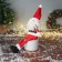 Soft toy "Santa Claus with a strap, long legs" 58x20 cm, red