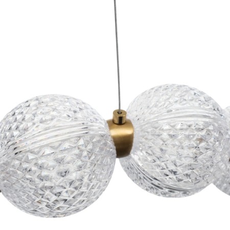 Lamp "Avyiro" 13xLED 91W 3000k brass 100x18x19-169 cm-11