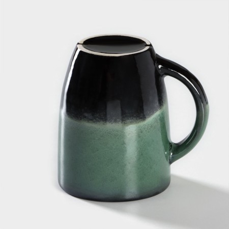 Porcelain mug Verde Notte, 300 ml, porcelain-2