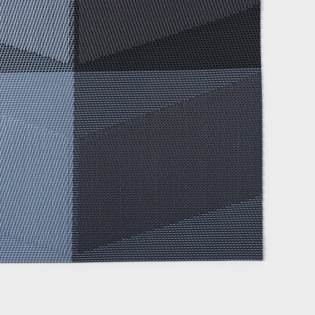 Serving napkin on the table "Powder", 45.5 × 30 cm, color-blue color-1