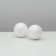 Set of balls from foam, 6 cm, 2 pcs