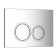 Washing button WAVE W3, universal, plastic, chrome