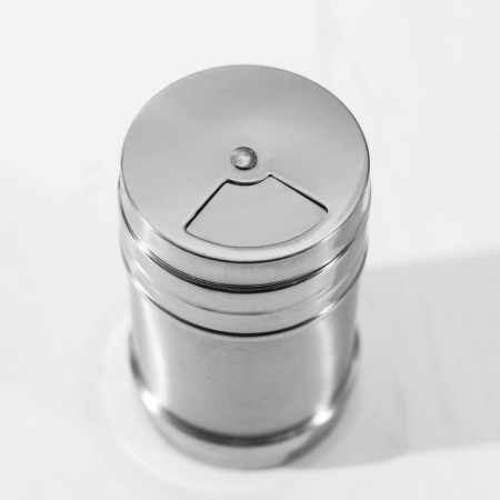 Solonka made of stainless steel “metallic”, 280 ml, 6.3 × 10.5 cm, silver color-1