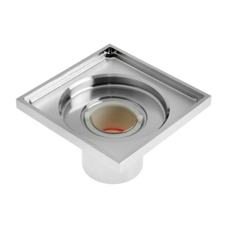 Gag Aflorn AF10610-10, D = 50 mm, vertical, 100x100 mm, brass, chrome-2
