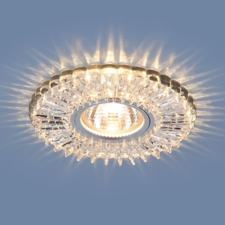 2204 MR16, IP20, 35 W, G5.3, D = 65 mm, the color is transparent