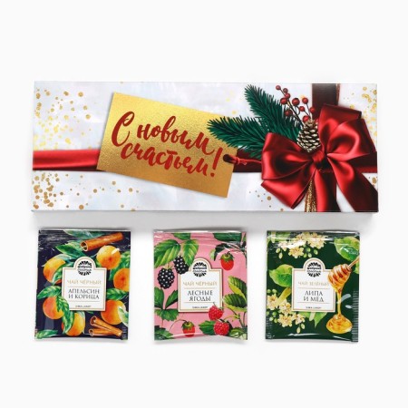 Tea bags "Happy New Happiness", 12pcs