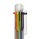 Ballic handle, automatic, 6-colored, transparent body