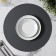 Serving napkin on the TEM table, d = 38 cm, dark gray color