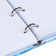 Notebook of 120 sheets in the cage on Enjoy rings, solid cover, glossy lamination, offset block