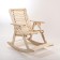 The rocking chair on the tape, 70 × 130 × 120cm, from linden, "Dobroparov"