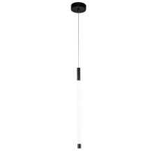 Suspended Indigo, 14006/1p Black. 1x10W, LED, 1000LM, 4000K, 120x120x635/2135 mm, matte white color