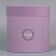 Set of hats 2 in 1, gift packaging, Lavender, 13 x 13, 16 x 16 cm