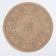 Ethel napkin "Best Day" d38, jute