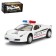 Metal “police”, inertial, light and sound, scale 1:43