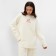 Women's sweatshirt MIST COZY STYLE, Milk, Size 42