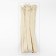 Lightning "Tractor", No. 8, connective, locking machine, 90 cm, ivory color